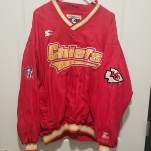 Vintage Starter Kansas City Chiefs Pullover and windbreaker Jacket